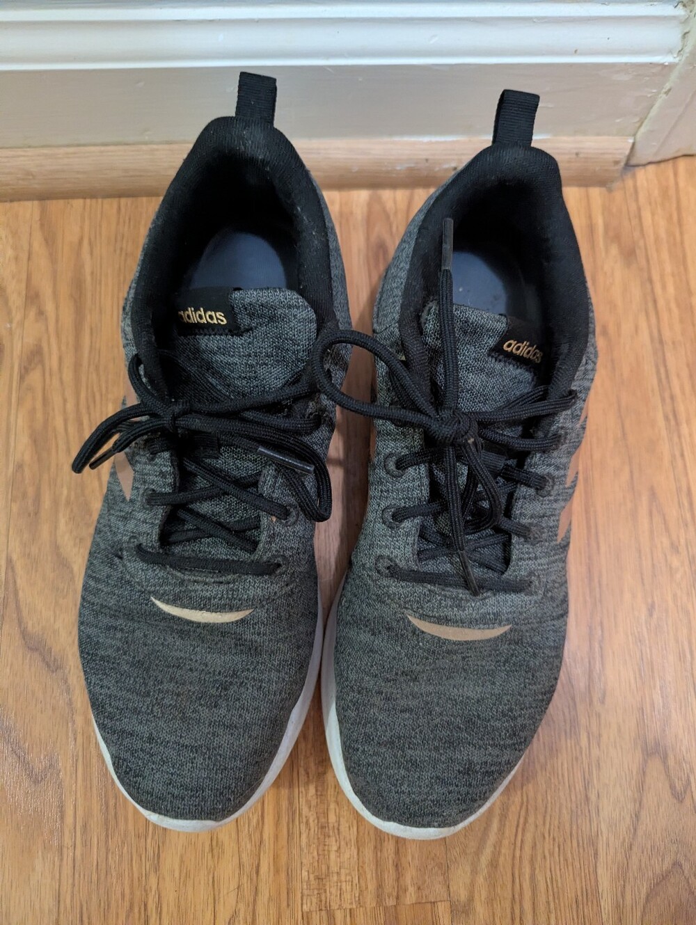 adidas Dark Gray Super Cloud Foam Sneakers